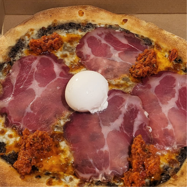 distributeur pizza - La Div'in - restaurant DIVES-SUR-MER - Pizza a emporter Dives sur Mer